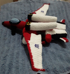 Armada Starscream Transformers Amigurumi Plush