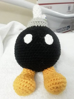 Bob-omb Mario Amigurumi Plush