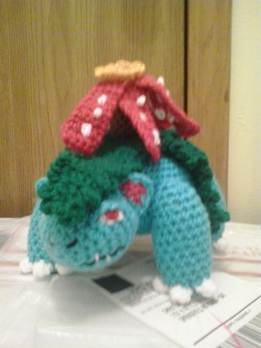 003 Venusaur Pokemon Amigurumi Plush