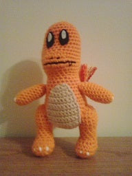 004 Charmander Pokemon Amigurumi Plush