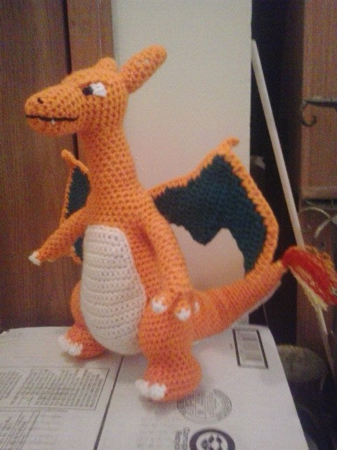 006 Charizard Pokemon Amigurumi Plush
