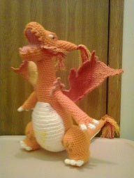 006 Gigantamax Charizard Pokemon Amigurumi Plush