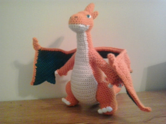 006 Mega Charizard Y Pokemon Amigurumi Plush