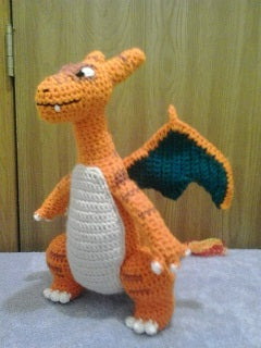 006 Mewtwo's Charizard Pokemon Amigurumi Plush