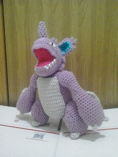 034 Nidoking Pokemon Amigurumi Plush