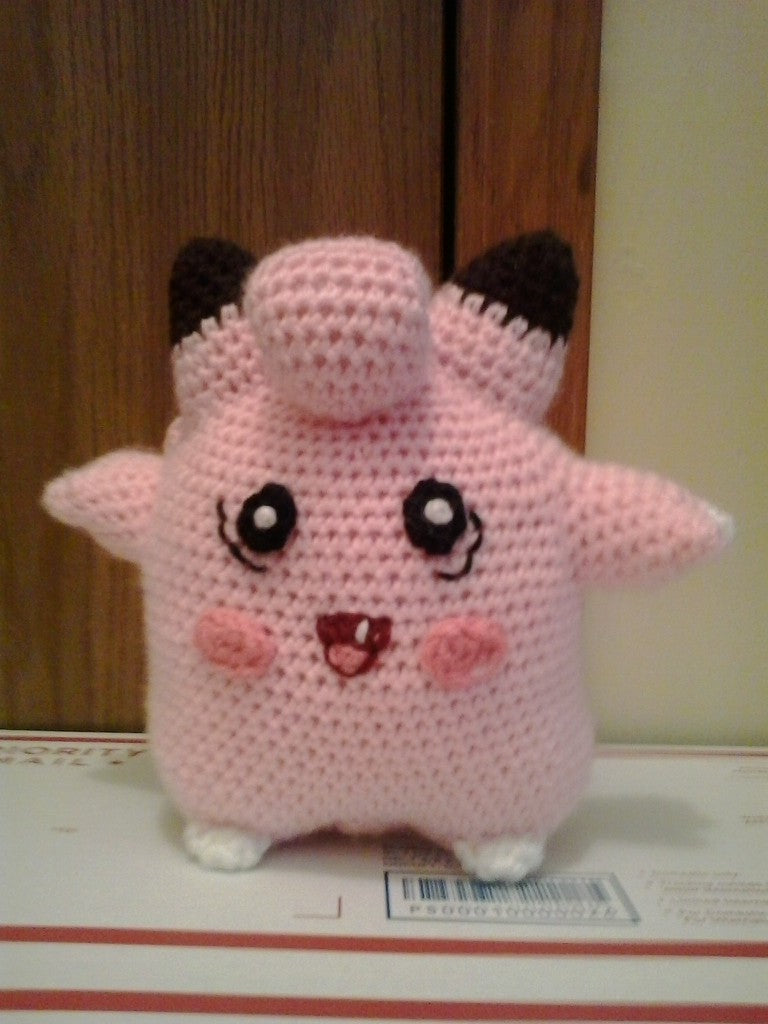 035 Clefairy Pokemon Amigurumi Plush