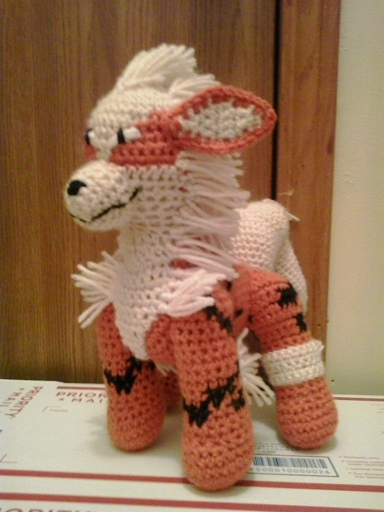 059 Arcanine Pokemon Amigurumi Plush