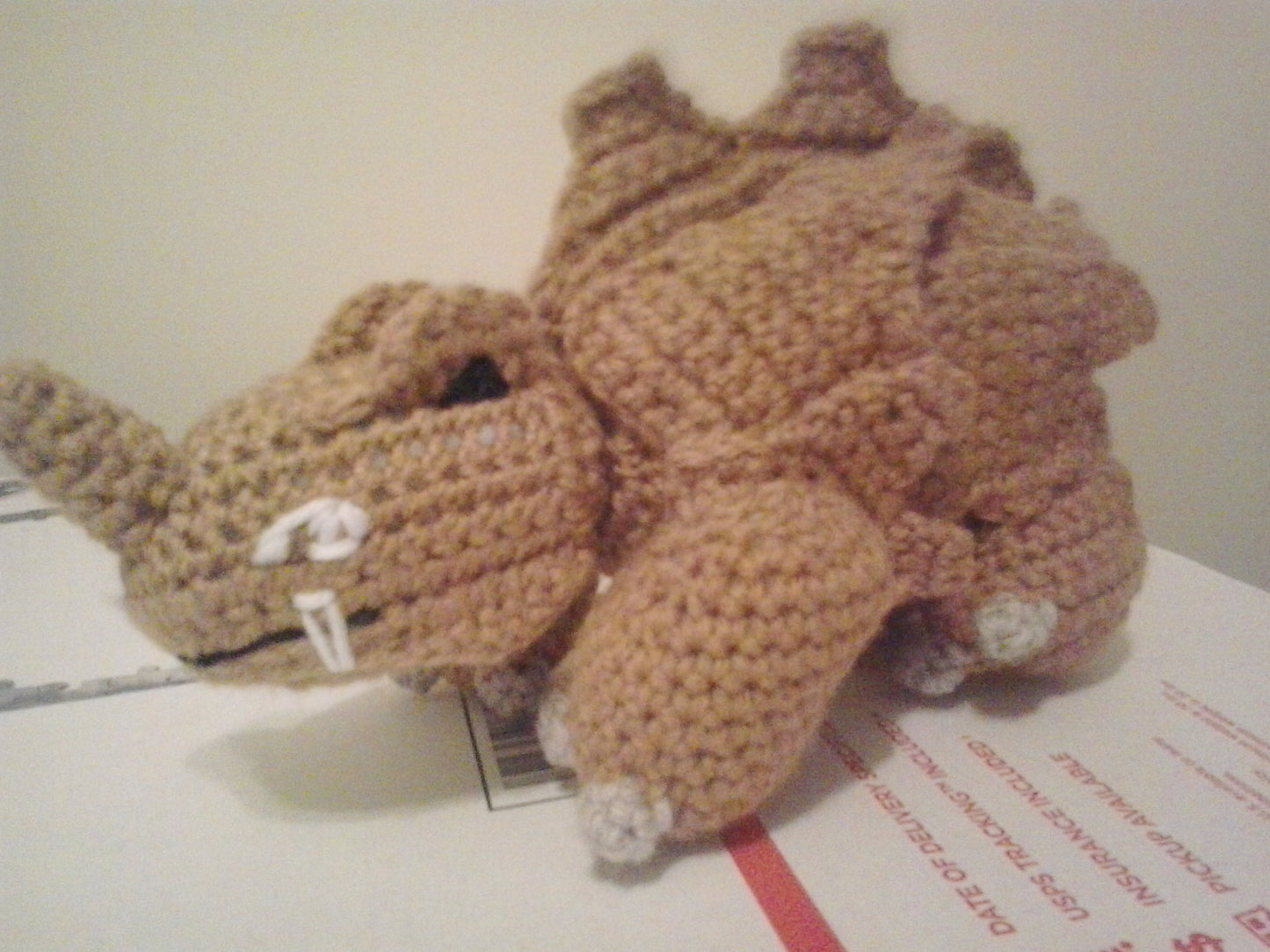 111 Rhyhorn Pokemon Amigurumi Plush