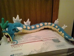 130 Gyarados Pokemon Amigurumi Plush