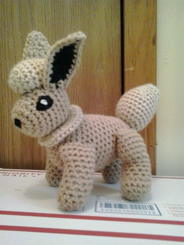 136 Flareon Pokemon Amigurumi Plush