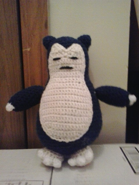 143 Snorlax Pokemon Amigurumi Plush