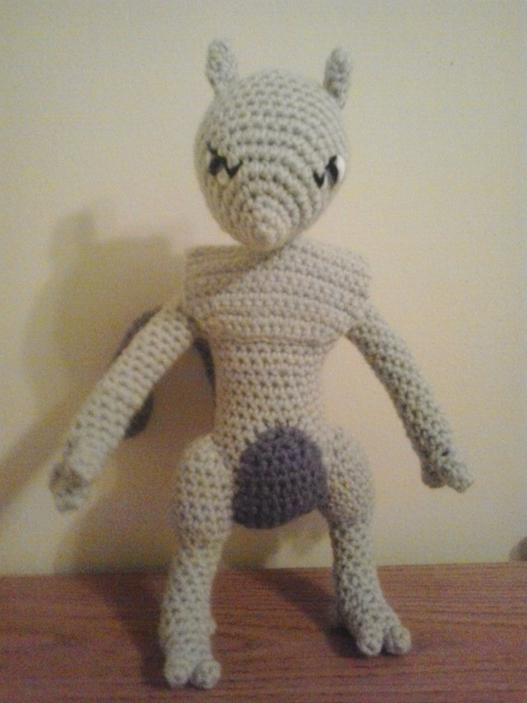 150 Mewtwo Pokemon Amigurumi Plush