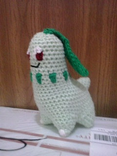 152 Chikorita Pokemon Amigurumi Plush