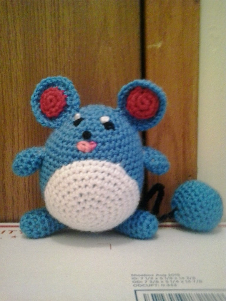 183 Marill Pokemon Amigurumi Plush