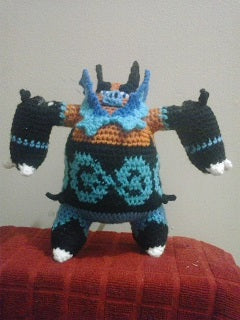 500 Emboar Pokemon Amigurumi Plush