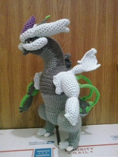 646 Black Kyurem Overdrive Pokemon Amigurumi Plush