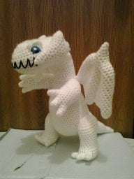 Blue Eyes White Dragon Yu-Gi-Oh Amigurumi Plush