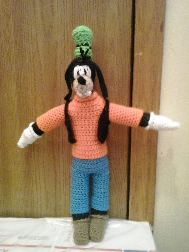 Goofy Disney Amigurumi Plush