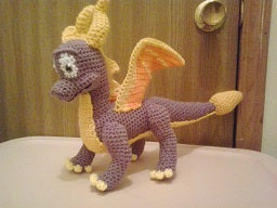 Spyro the Dragon Plush Amigurumi