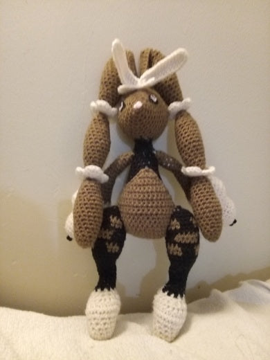 428 Mega Lopunny Pokemon Amigurumi Plush