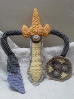 681 Aegislash Pokemon Amigurumi Plush