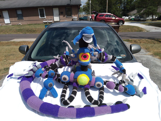 Metal Overlord Amigurumi Plush