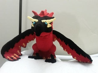 Ragnahawk Palworld Amigurumi Plush