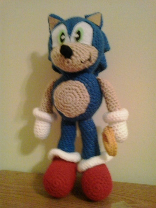 Sonic the Hedgehog Amigurumi Plush