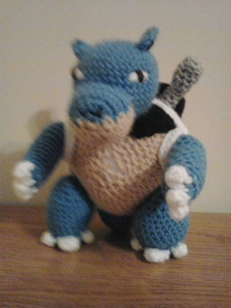 009 Blastoise Pokemon Amigurumi Plush