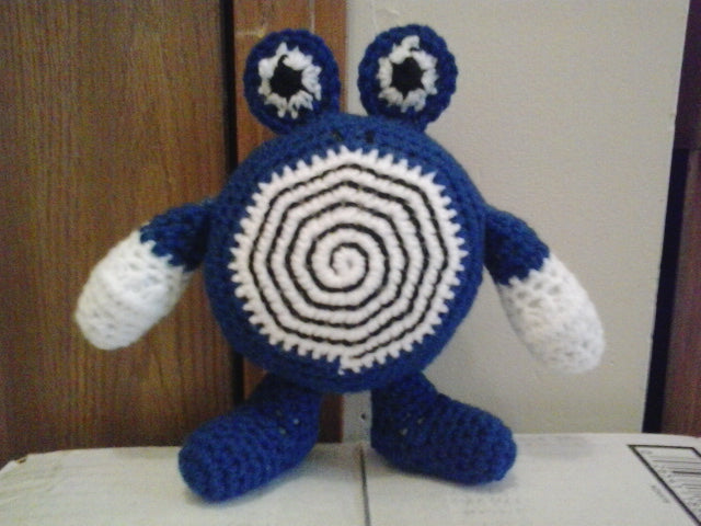 061 Poliwhirl Pokemon Amigurumi Plush