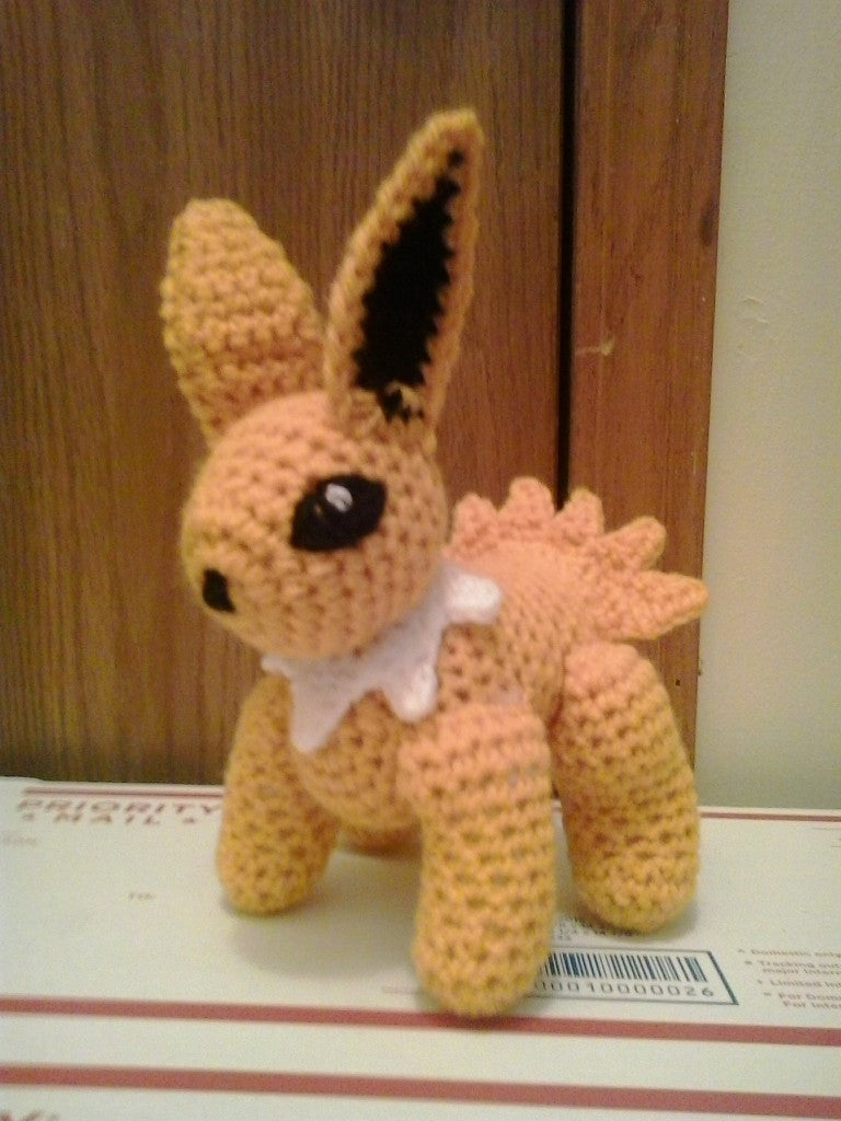 Eevee and his Evolutions Pokemon Amigurumi Plush Set