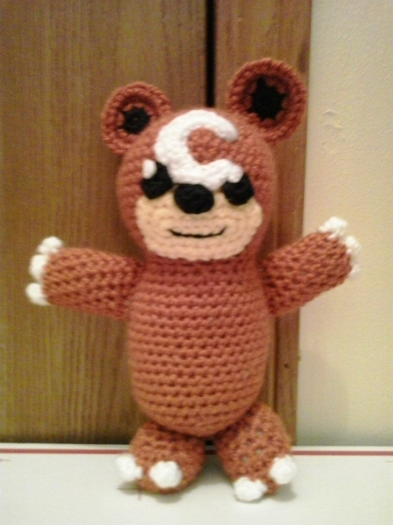 216 Teddiursa Pokemon Amigurumi Plush