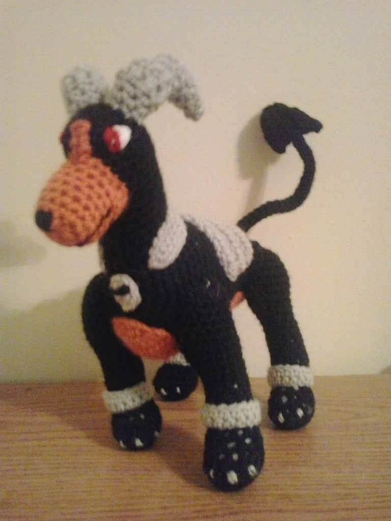 229 Houndoom Pokemon Amigurumi Plush