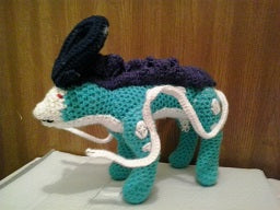 245 Suicune Pokemon Amigurumi Plush