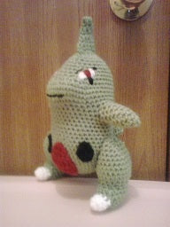 246 Larvitar Pokemon Amigurumi Plush