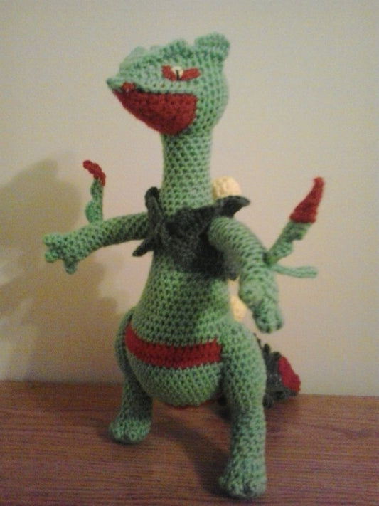 254 Mega Sceptile Pokemon Amigurumi Plush