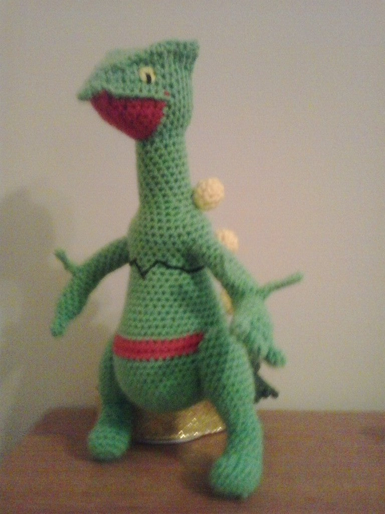 254 Sceptile Pokemon Amigurumi Plush