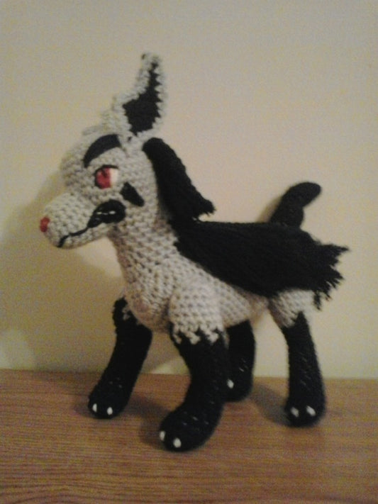 262 Mightyena Pokemon Amigurumi Plush