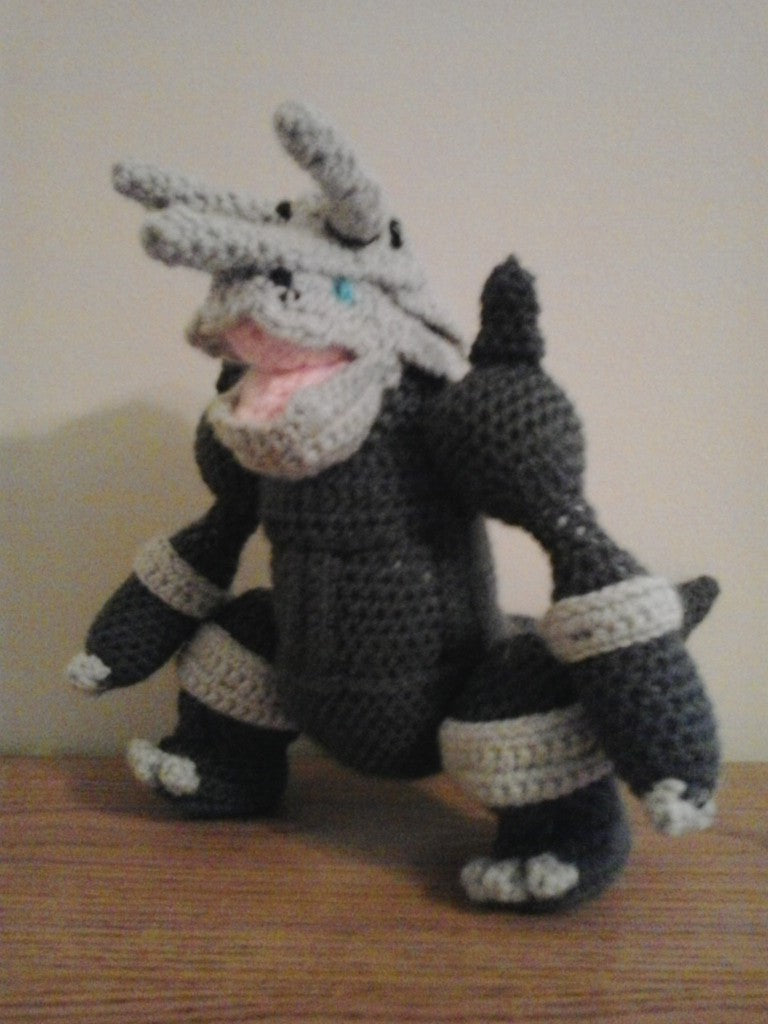 306 Aggron Pokemon Amigurumi Plush