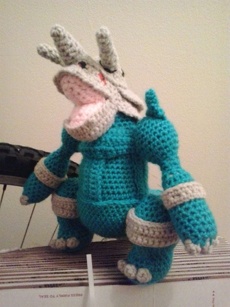 306 Aggron Pokemon Amigurumi Plush