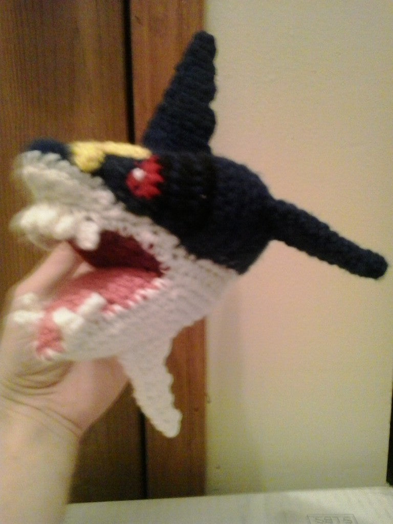 319 Sharpedo Pokemon Amigurumi Plush