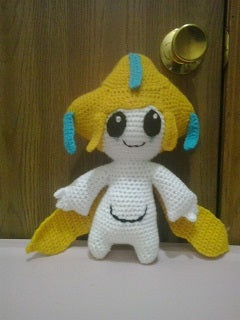 385 Jirachi Pokemon Amigurumi Plush