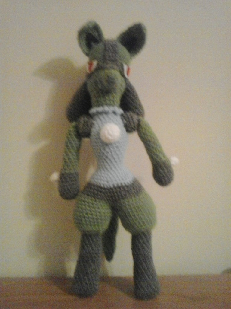 448 Lucario Pokemon Amigurumi Plush