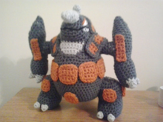 464 Rhyperior Pokemon Amigurumi Plush