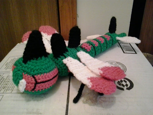 469 Yanmega Pokemon Amigurumi Plush