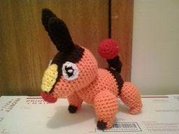 498 Tepig Pokemon Amigurumi Plush