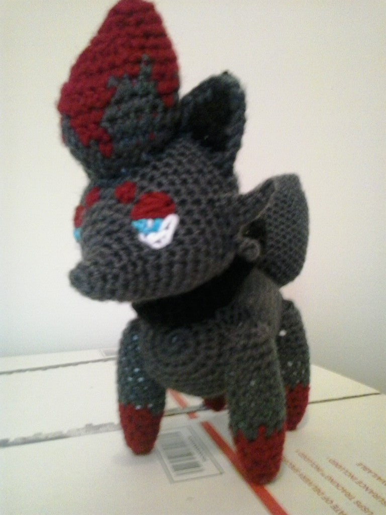 570 Zorua Pokemon Amigurumi Plush