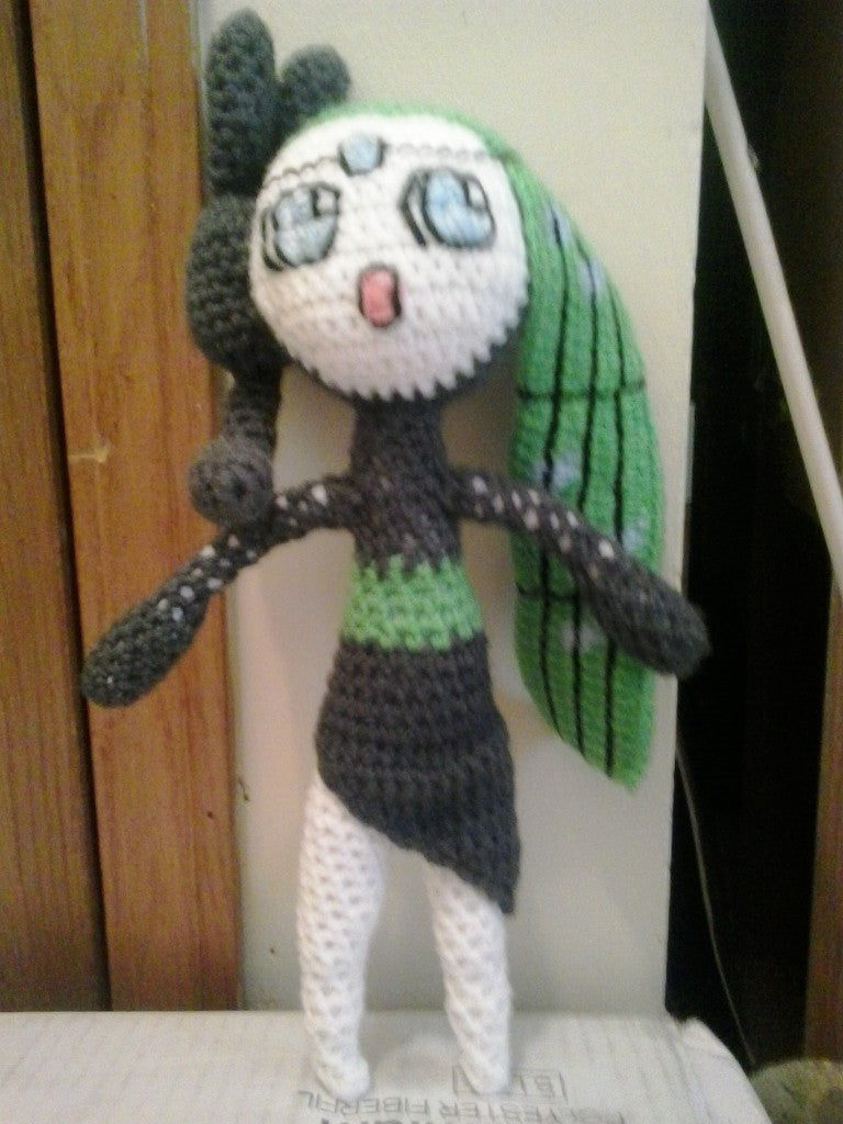 648 Meloetta Aria Pokemon Amigurumi Plush