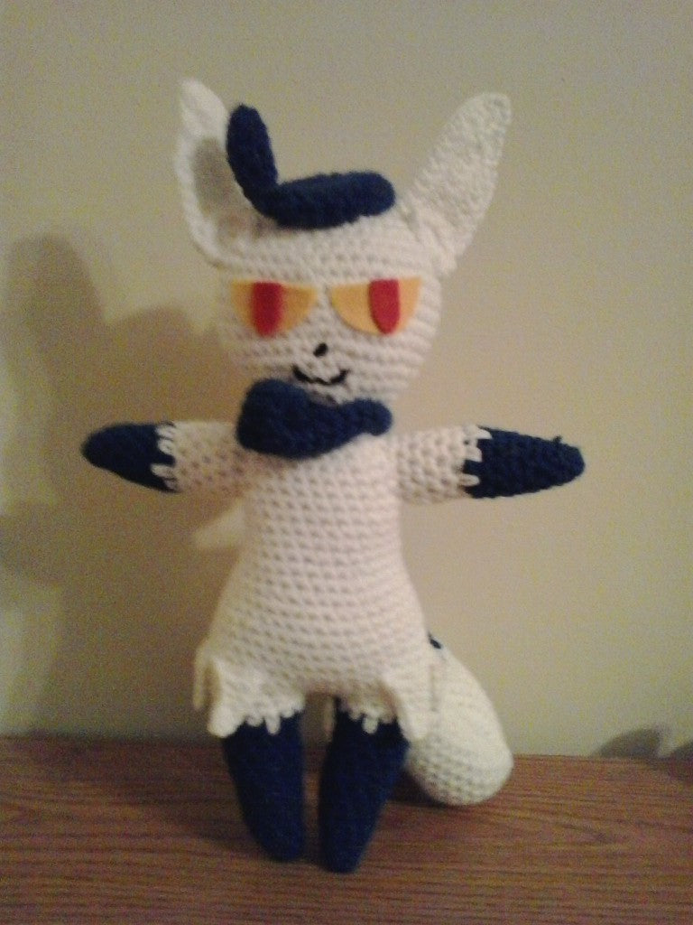 678 Meowstic (female) Pokemon Amigurumi Plush