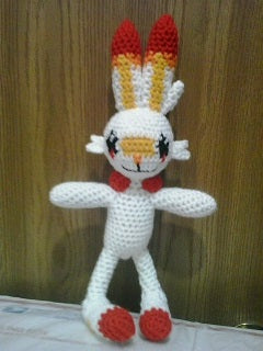 813 Scorbunny Pokemon Amigurumi Plush